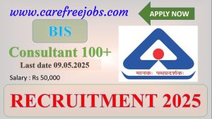 BIS Recruitment 2025,BIS Consultant Recruitment 2025,Apply Online,BIS Consultant Recruitment 100 2025