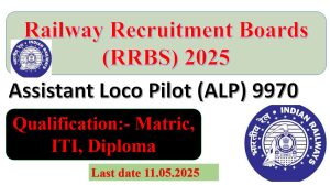 RRB ALP 2025,Railway Assistant Loco Pilot 2025,Railway Recruitment Boards