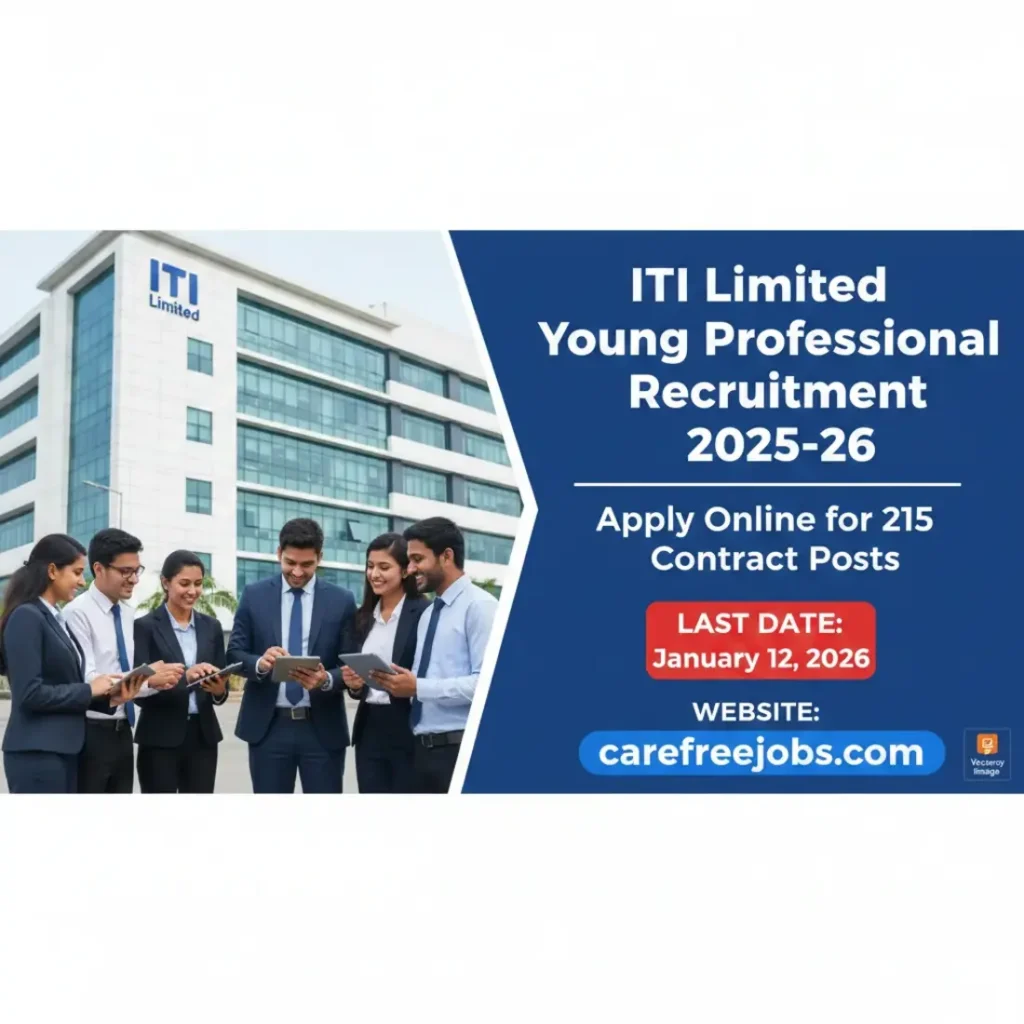 iti limited young professional recruitment 2026